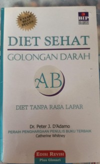 Image of Diet Sehat Golongan Darah AB Edisi Revisi Plus Glosari