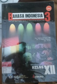 Image of Bahasa Indonesia Untuk SMK Dan MAK Kelas XII