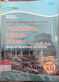Image of Pendidikan Agama Islam SMK kelas XII